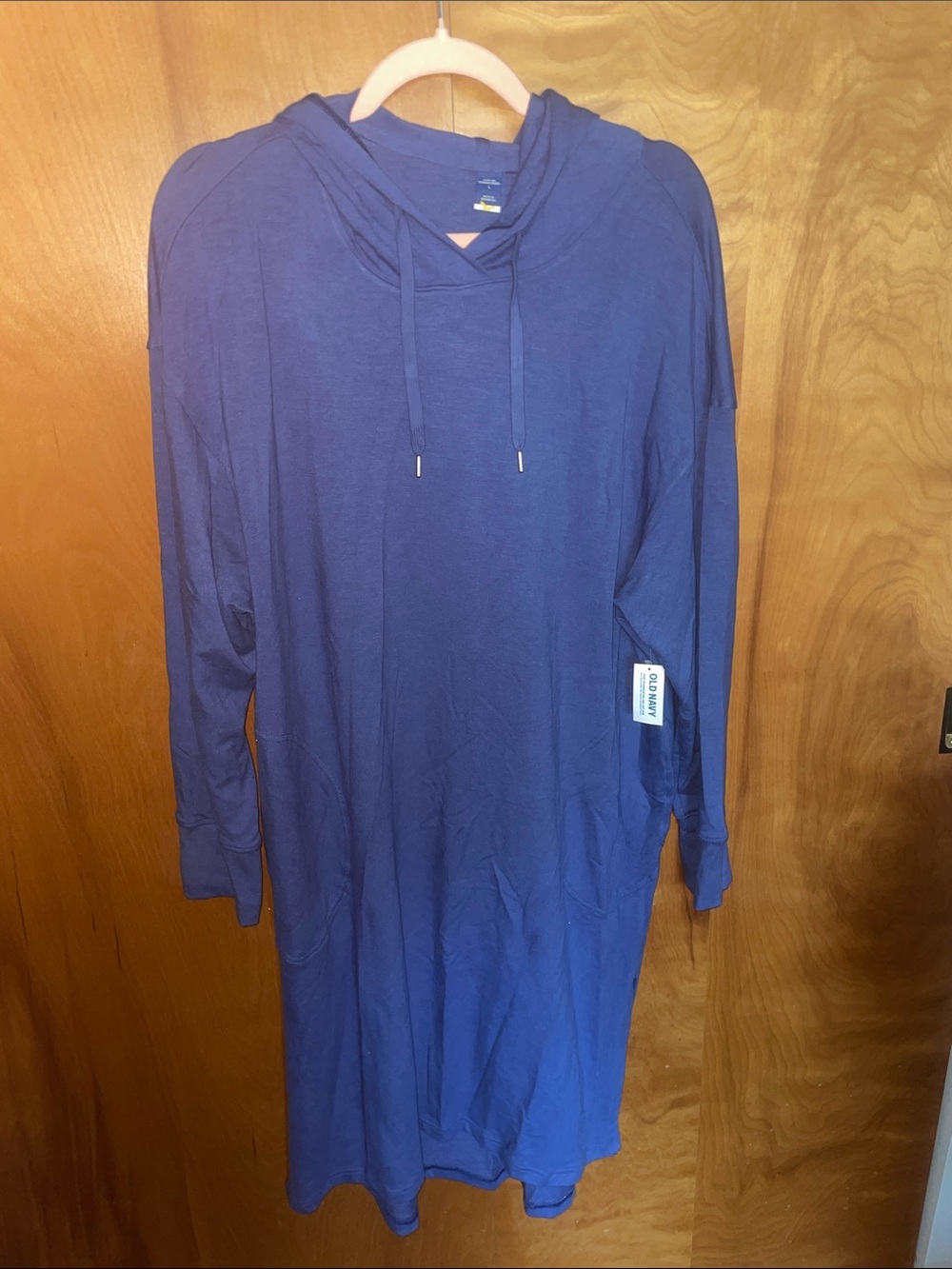 NWT Old Navy Hooded French terry Dress